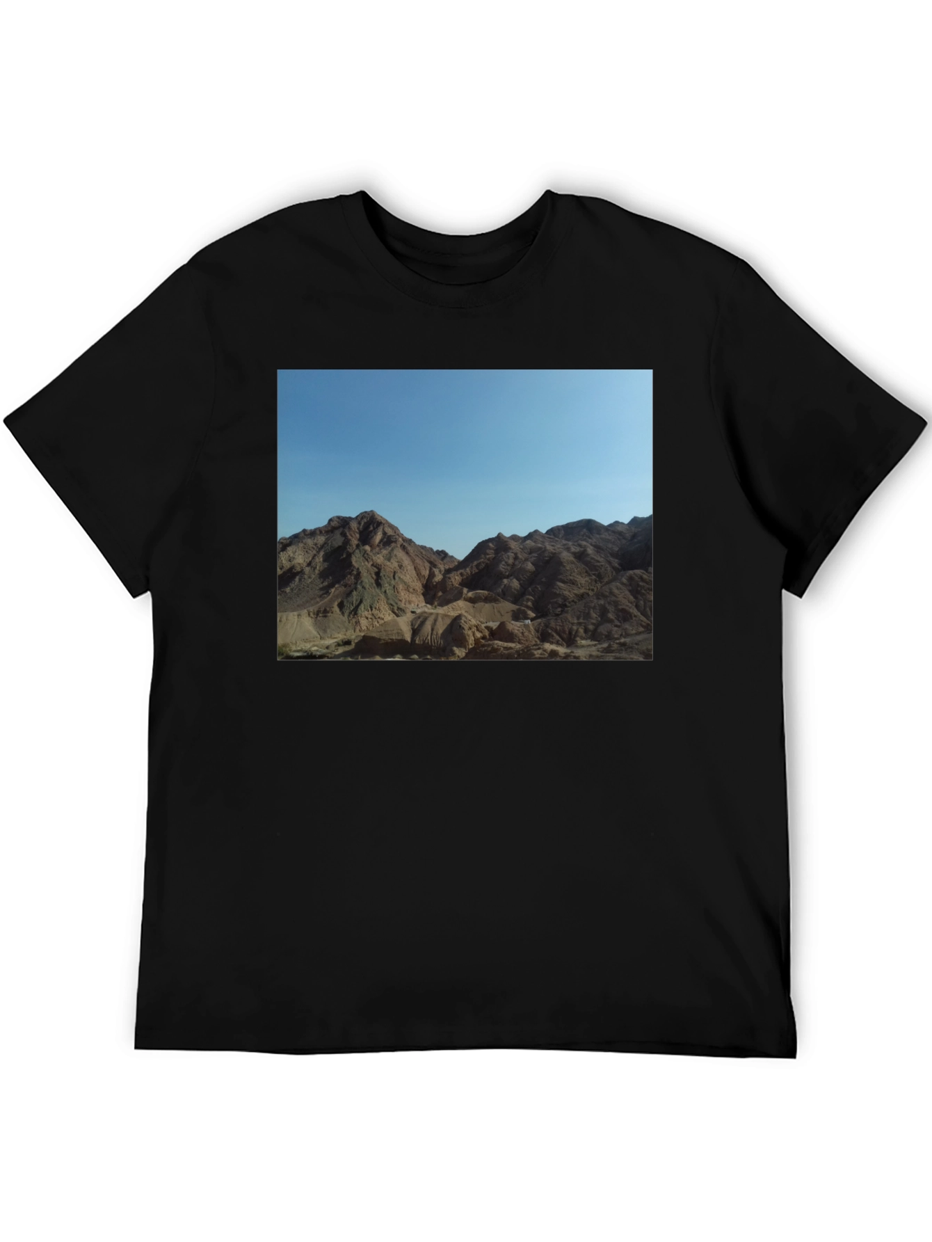 Mountain Vista Graphic Tee - Unisex Black T-Shirt