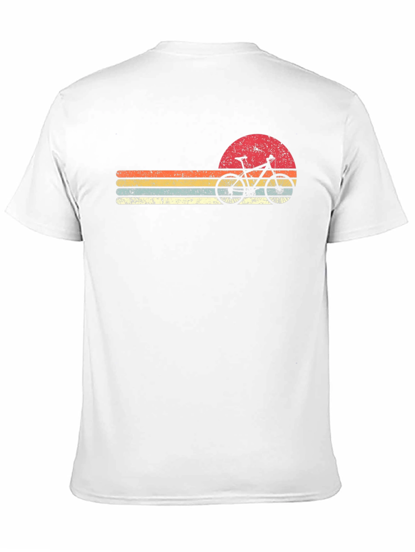 Retro Sunset Bicycle Graphic Tee
