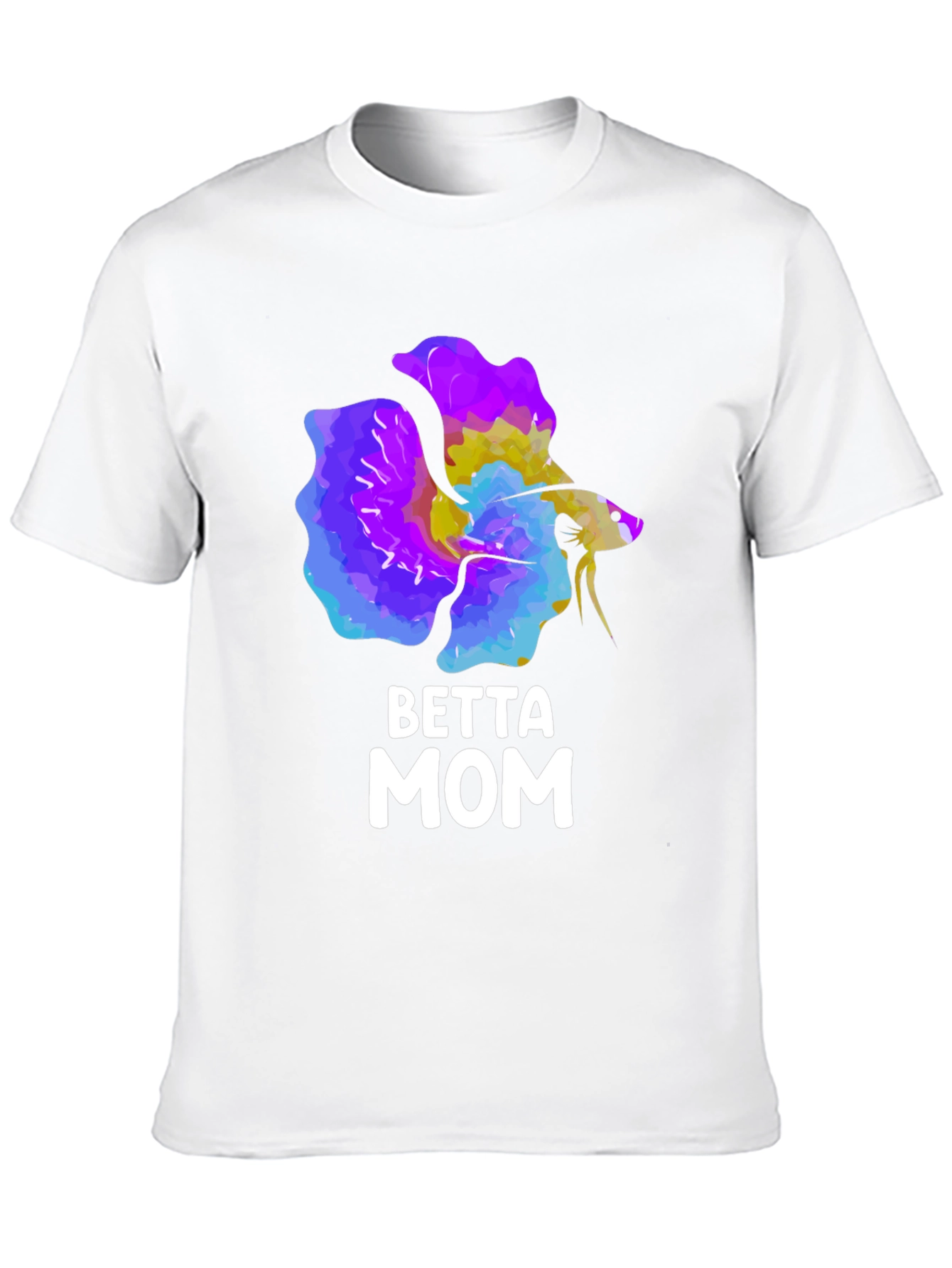 Betta Mom Graphic Tee - Fish Lover T-Shirt