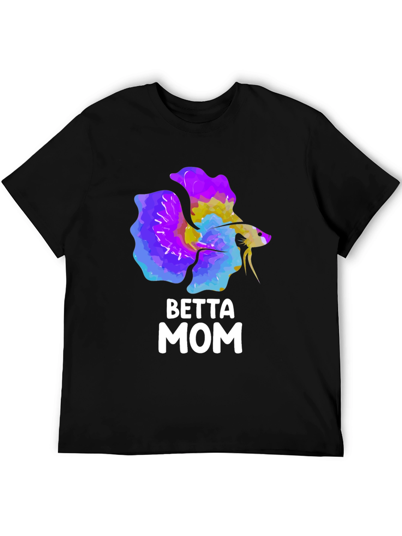 Betta Mom Graphic Tee - Fish Lover T-Shirt