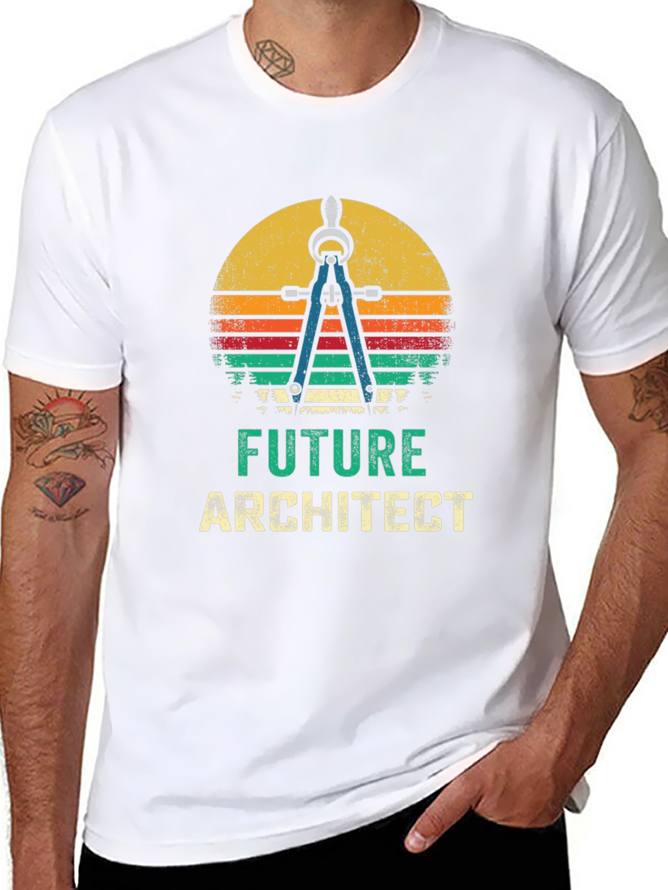Future Architect Retro T-Shirt