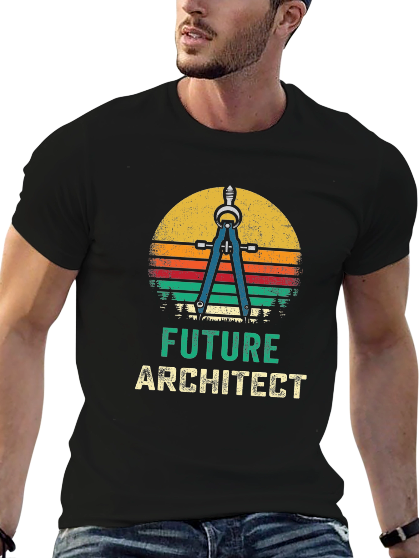 Future Architect Retro T-Shirt