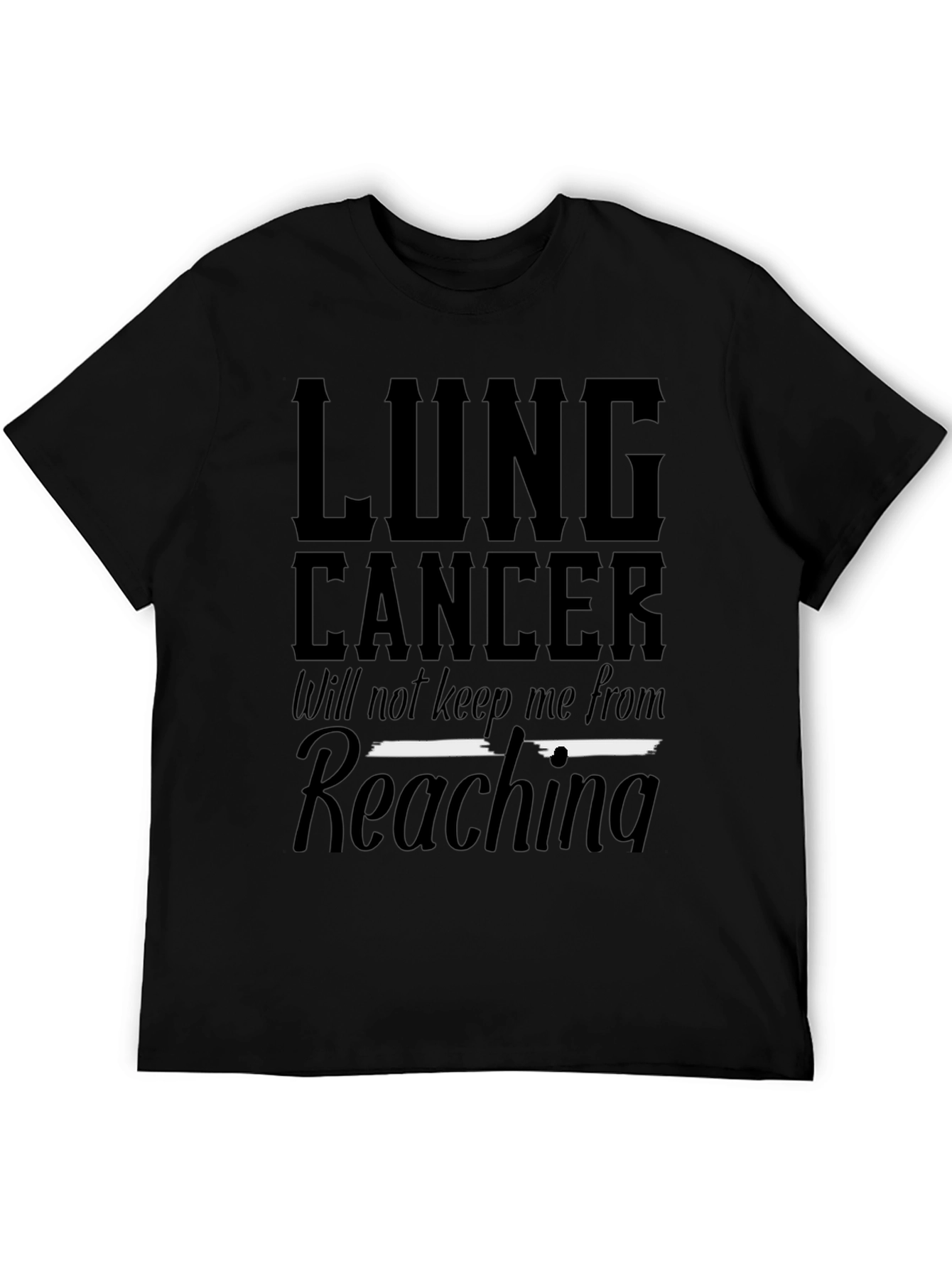 Lung Cancer Awareness T-Shirt - Reaching Goals