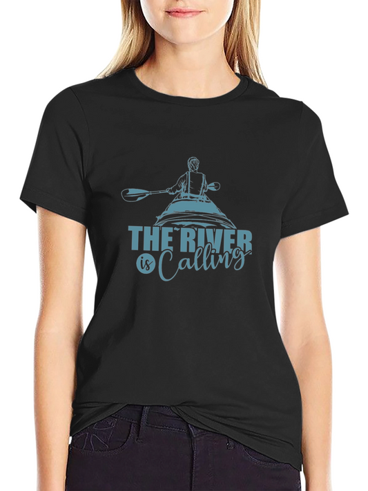 The River is Calling Graphic Tee