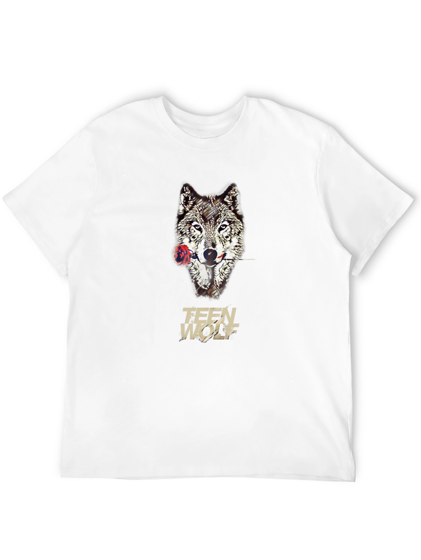 Teen Wolf T-Shirt - Wolf & Rose Graphic Tee