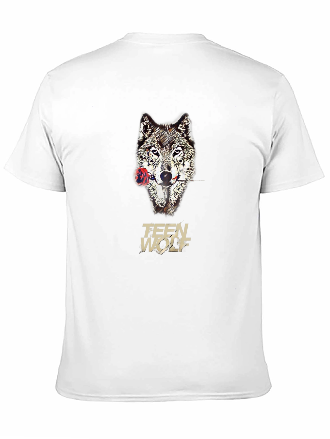 Teen Wolf T-Shirt - Wolf & Rose Graphic Tee