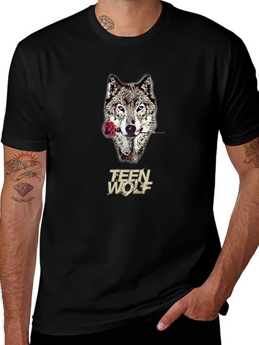 Teen Wolf T-Shirt - Wolf & Rose Graphic Tee