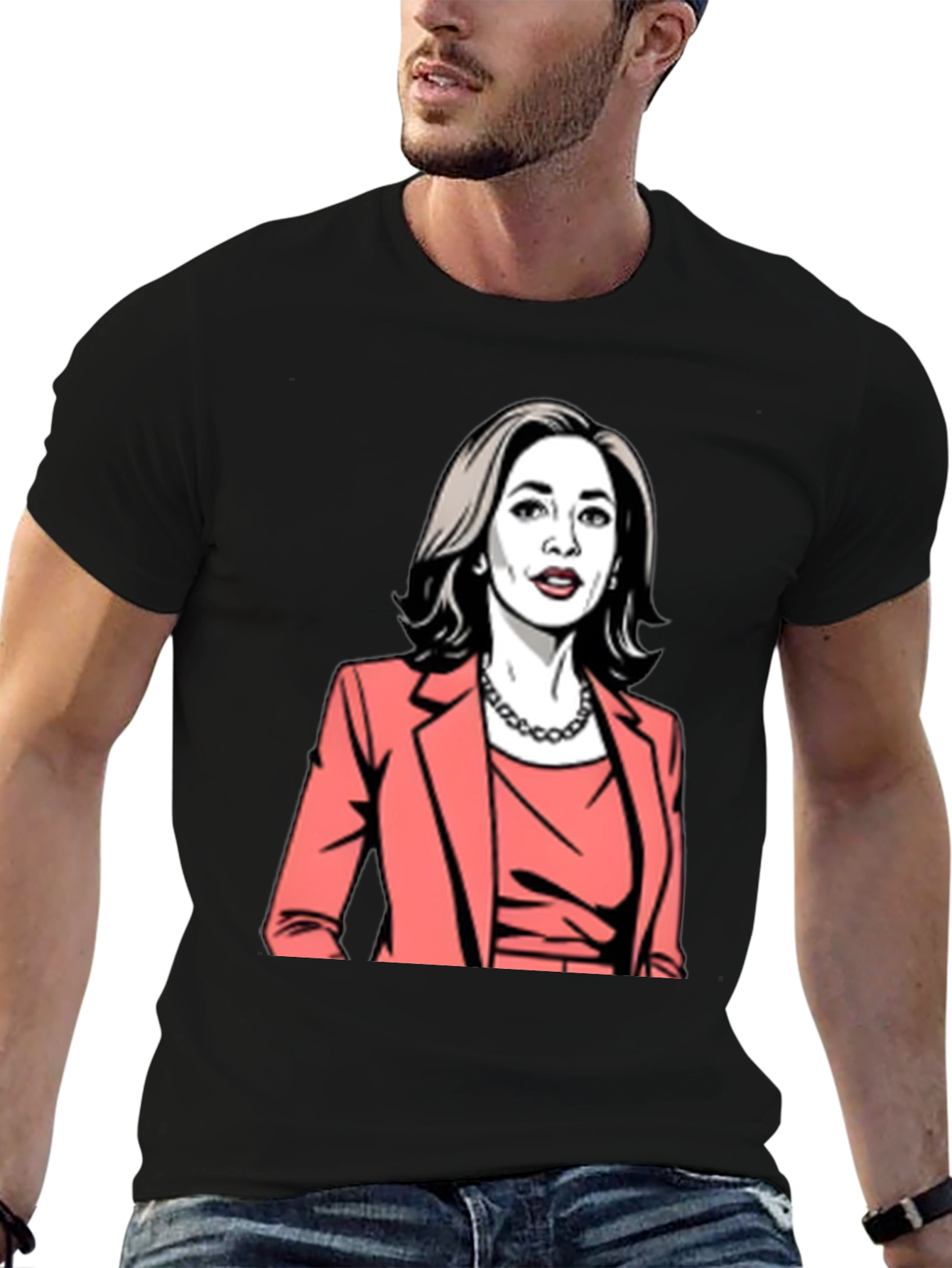 Kamala Harris Graphic Print Tee