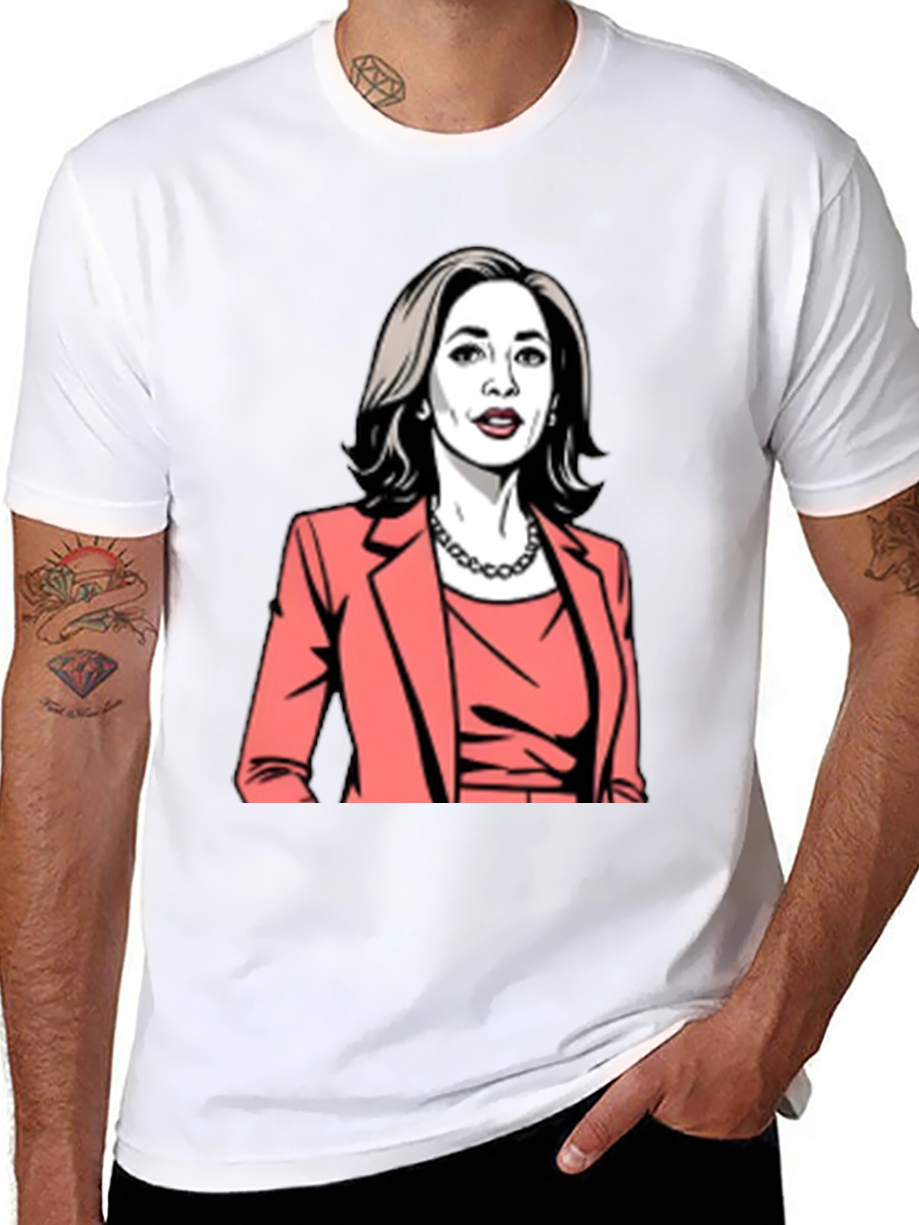 Kamala Harris Graphic Print Tee