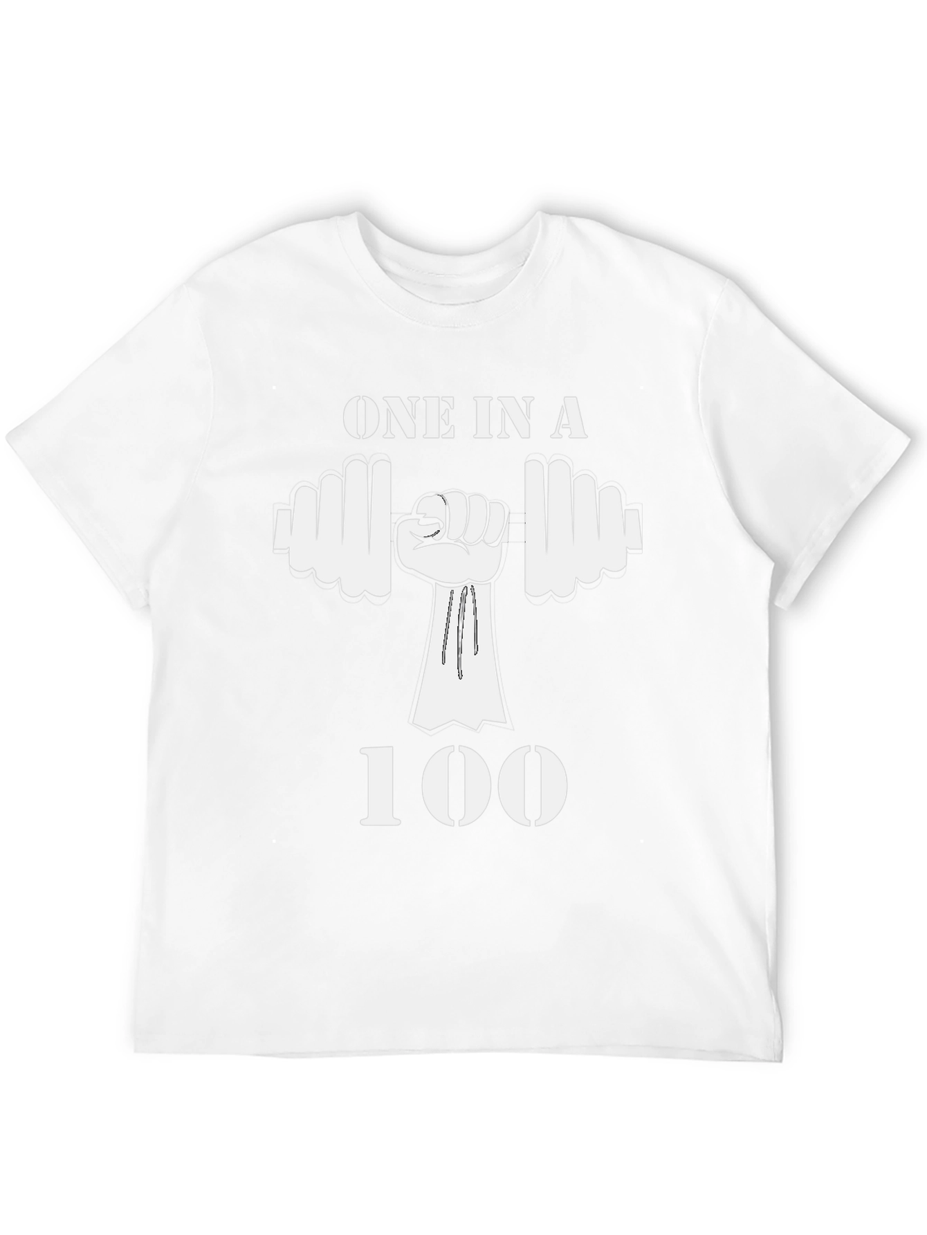 One in a 100 Graphic T-Shirt - Fitness Motivation