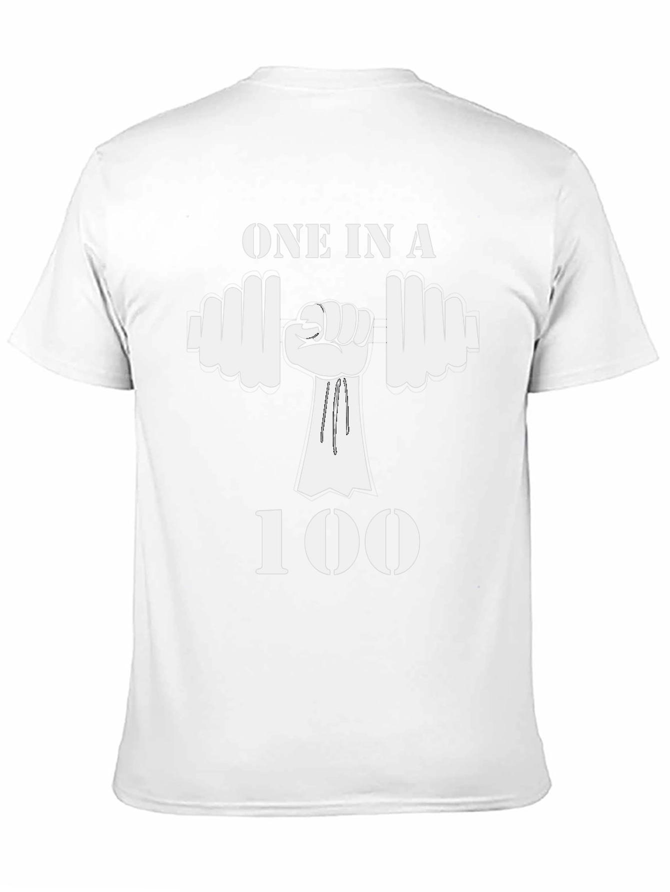 One in a 100 Graphic T-Shirt - Fitness Motivation