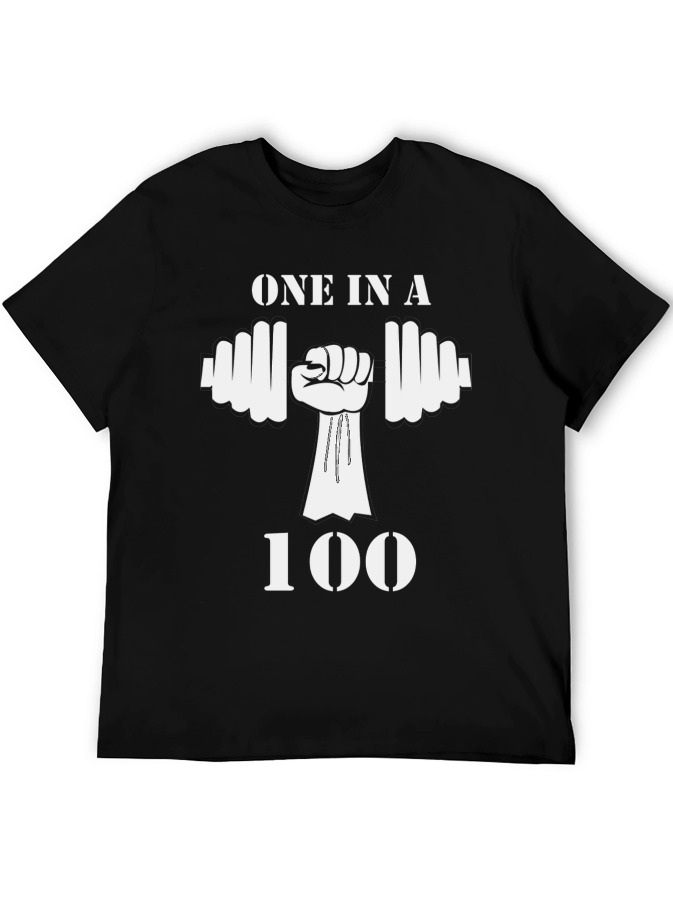 One in a 100 Graphic T-Shirt - Fitness Motivation