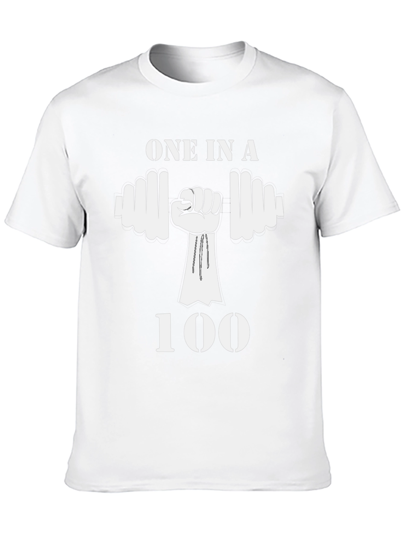 One in a 100 Graphic T-Shirt - Fitness Motivation