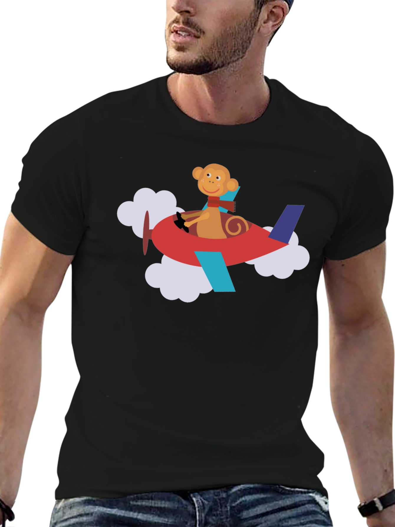 Monkey Pilot T-Shirt