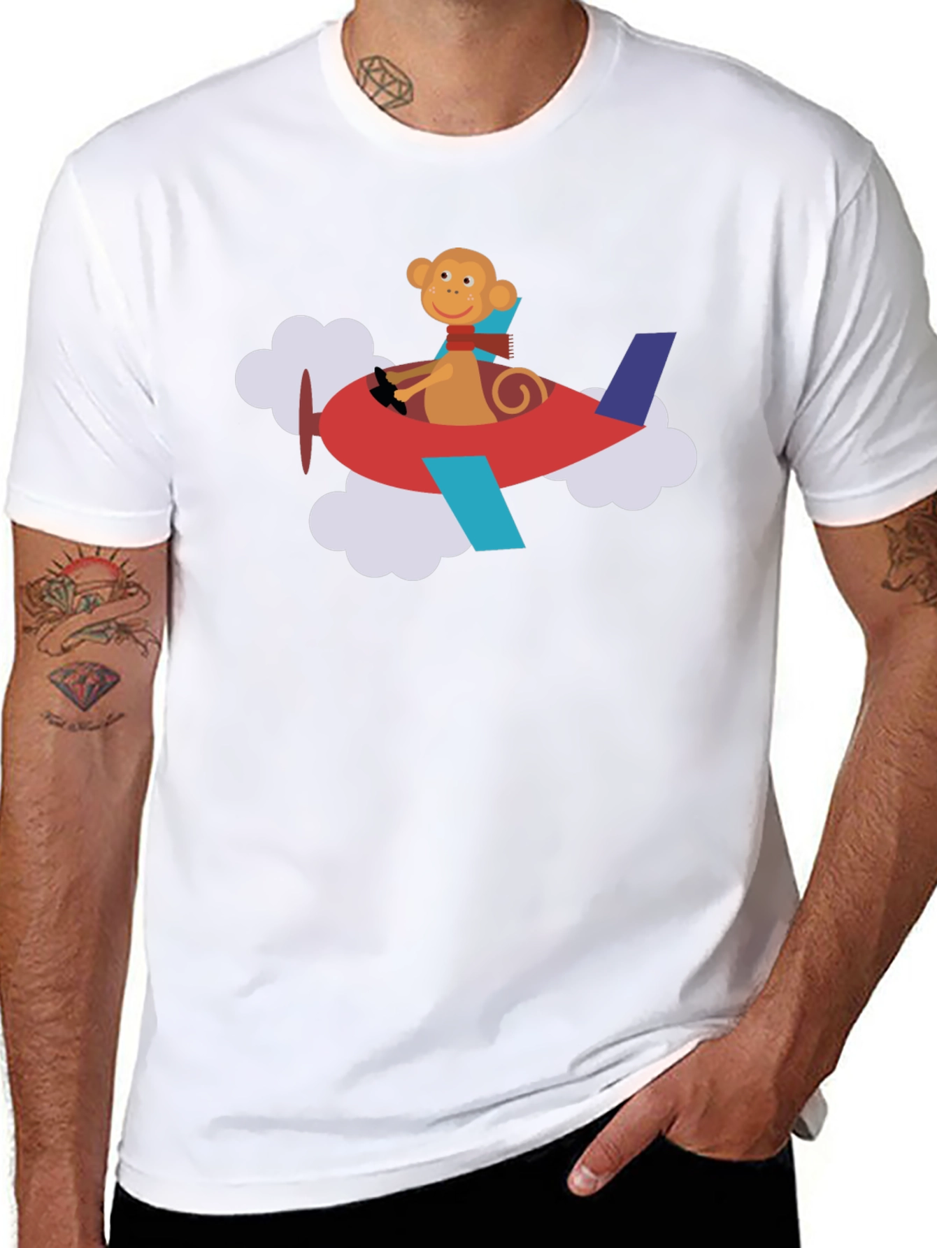Monkey Pilot T-Shirt