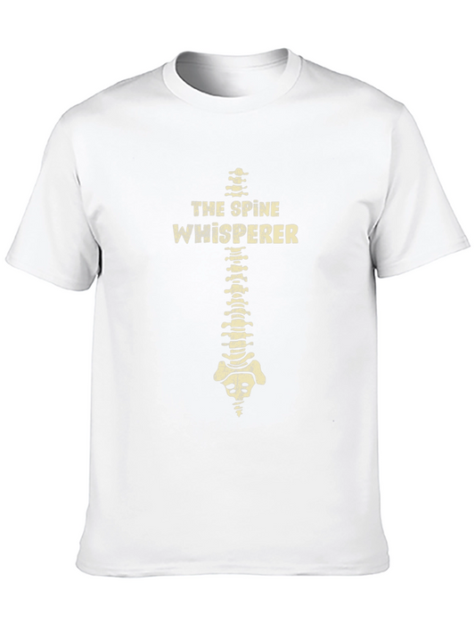 The Spine Whisperer Graphic Tee - Chiropractor Humor