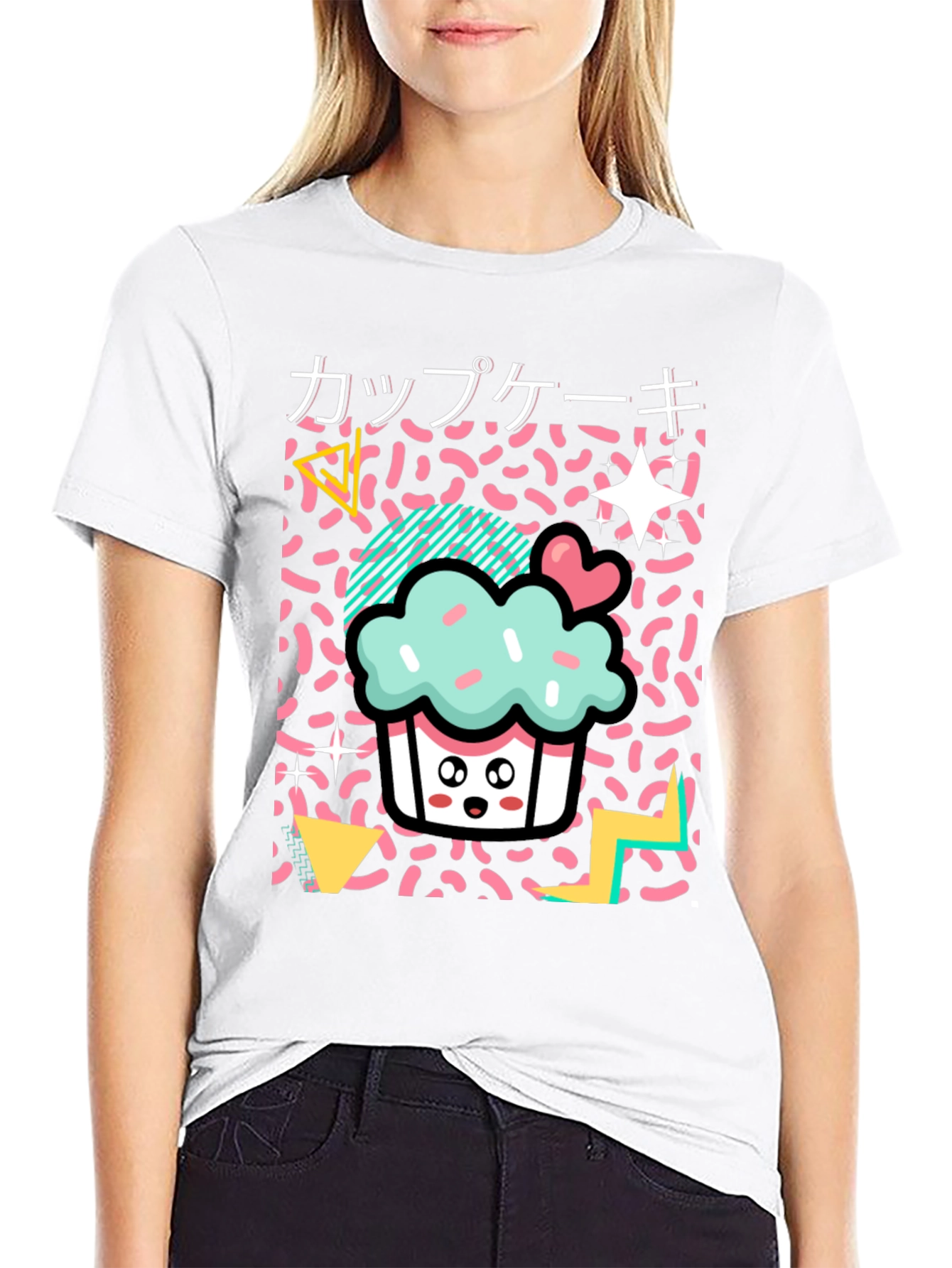 Kawaii Cupcake Graphic Tee