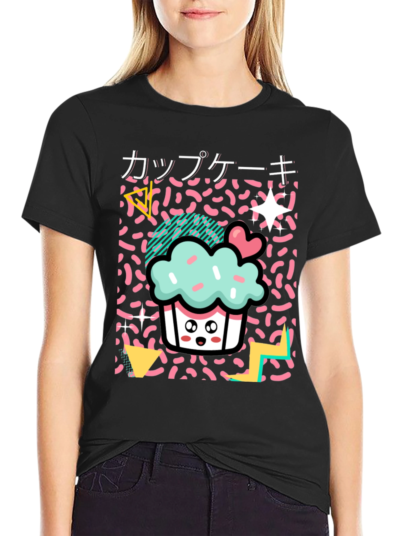 Kawaii Cupcake Graphic Tee