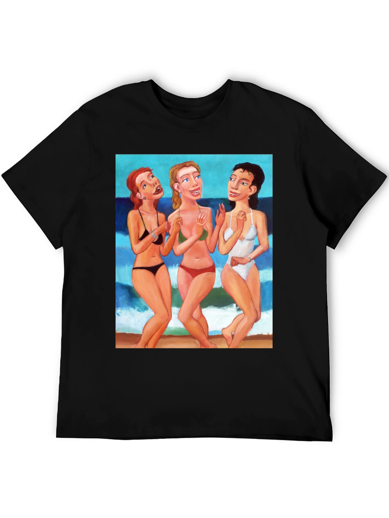 Retro Beach Babes Graphic Tee - Unisex