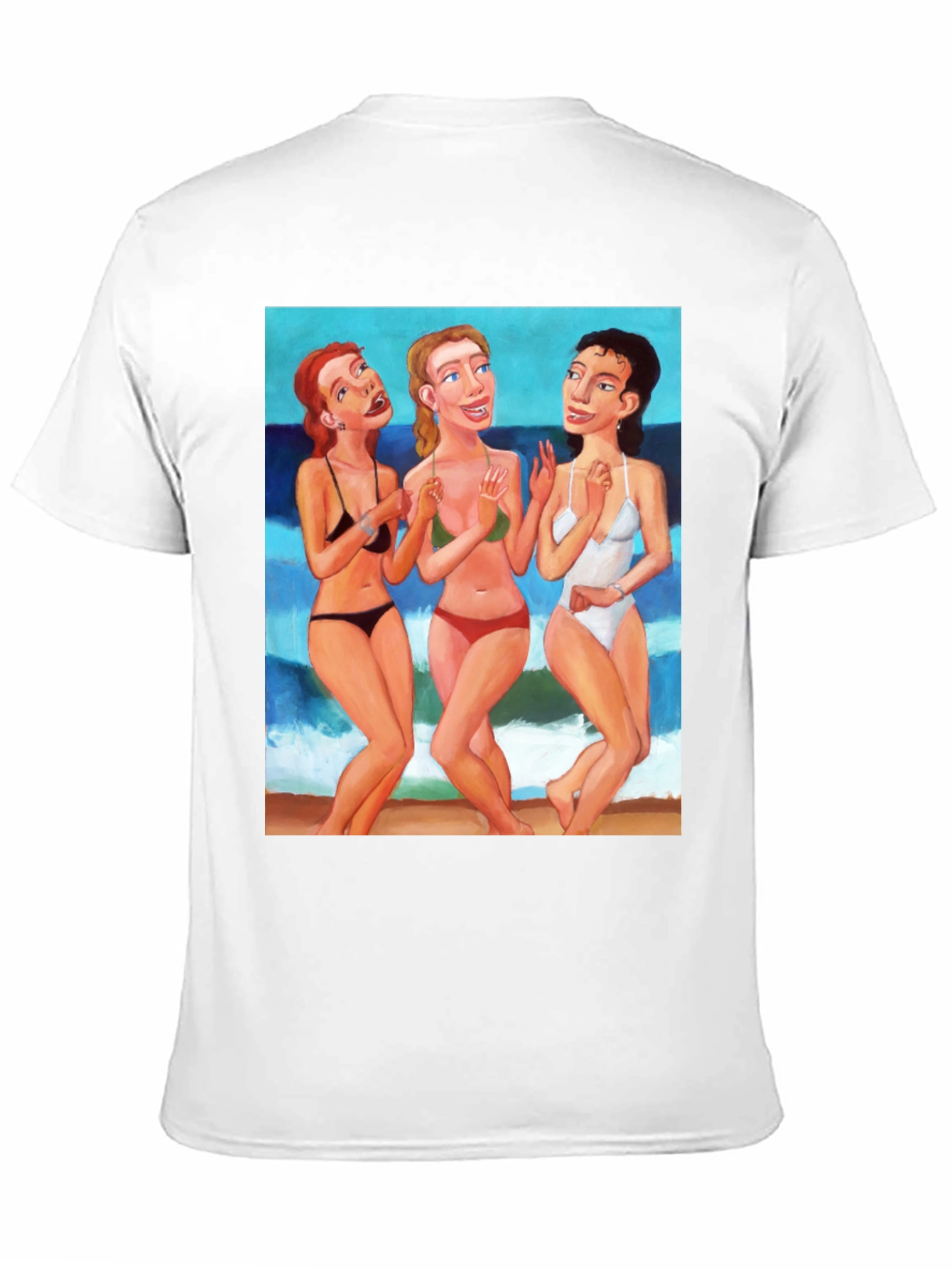Retro Beach Babes Graphic Tee - Unisex