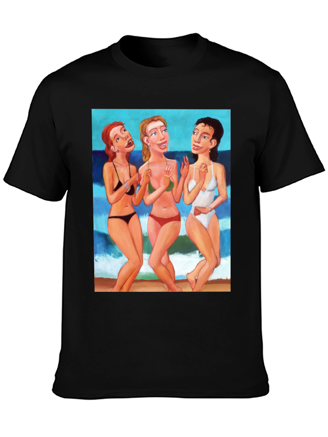 Retro Beach Babes Graphic Tee - Unisex
