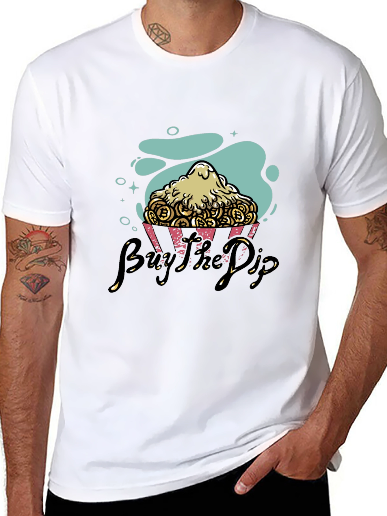 Buy the Dip Bitcoin T-Shirt