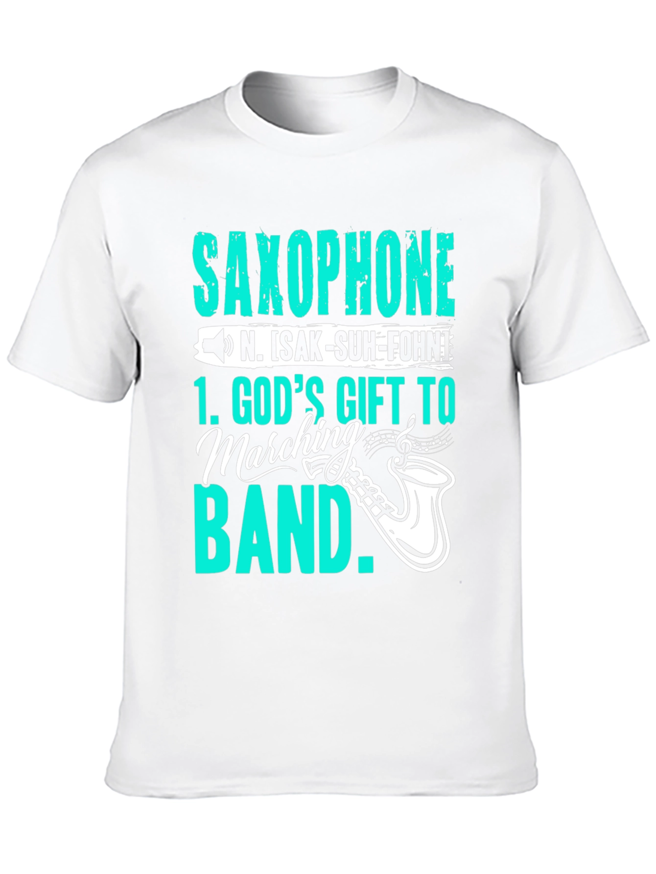 Saxophone Marching Band T-Shirt