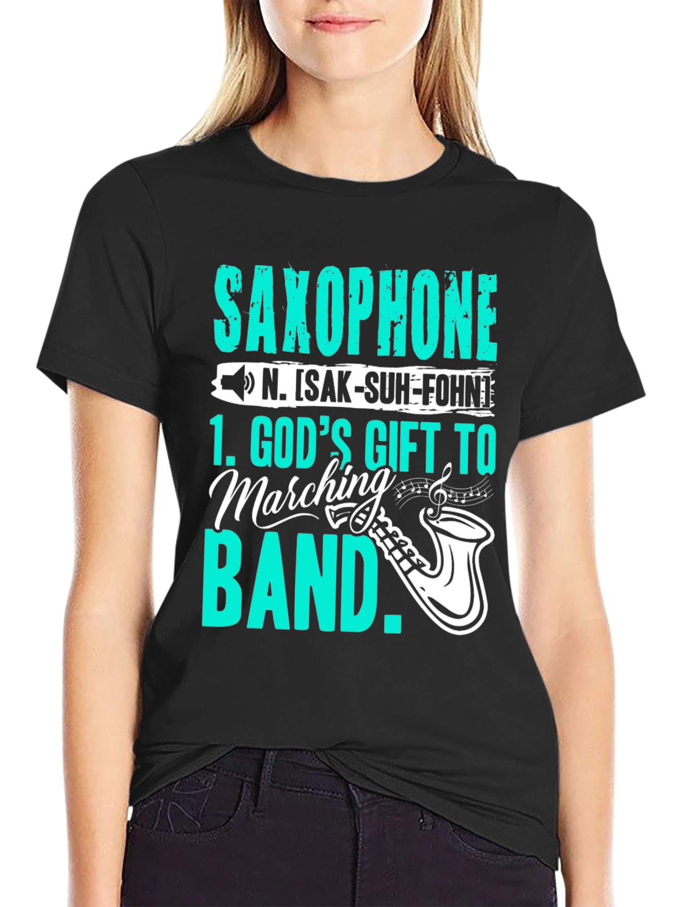 Saxophone Marching Band T-Shirt
