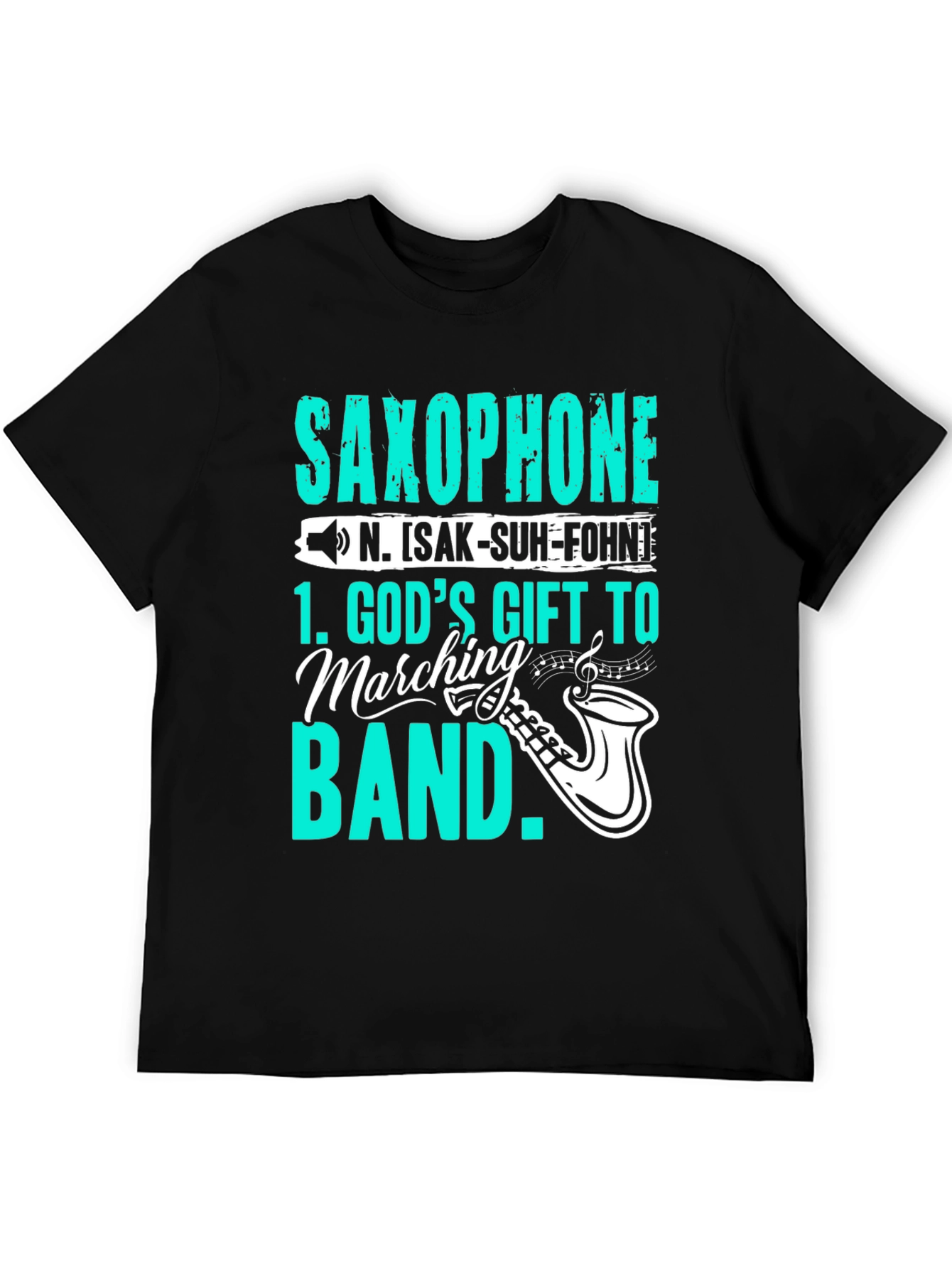 Saxophone Marching Band T-Shirt