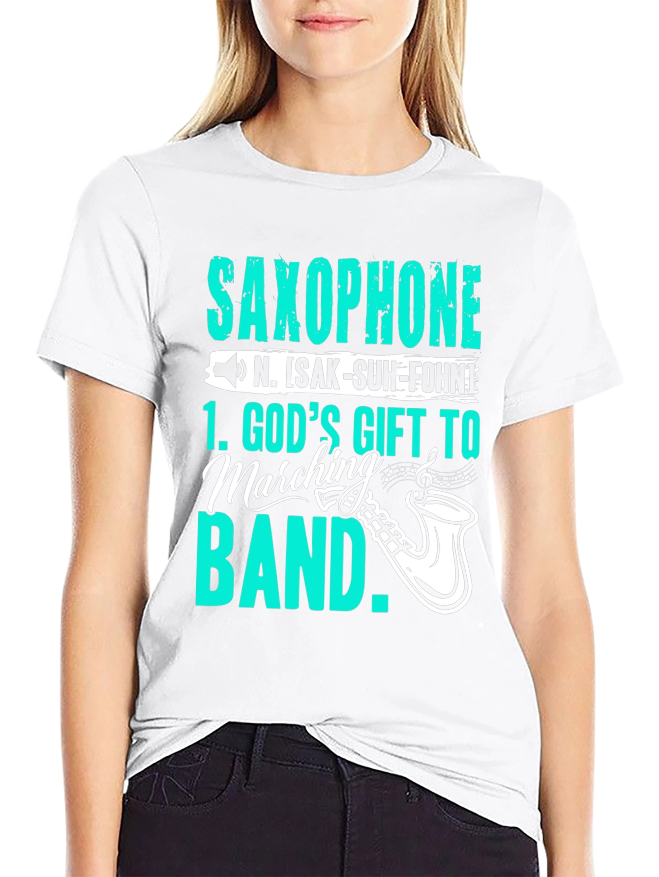 Saxophone Marching Band T-Shirt