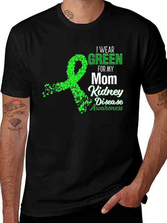 Green Ribbon Kidney Disease Awareness T-Shirt