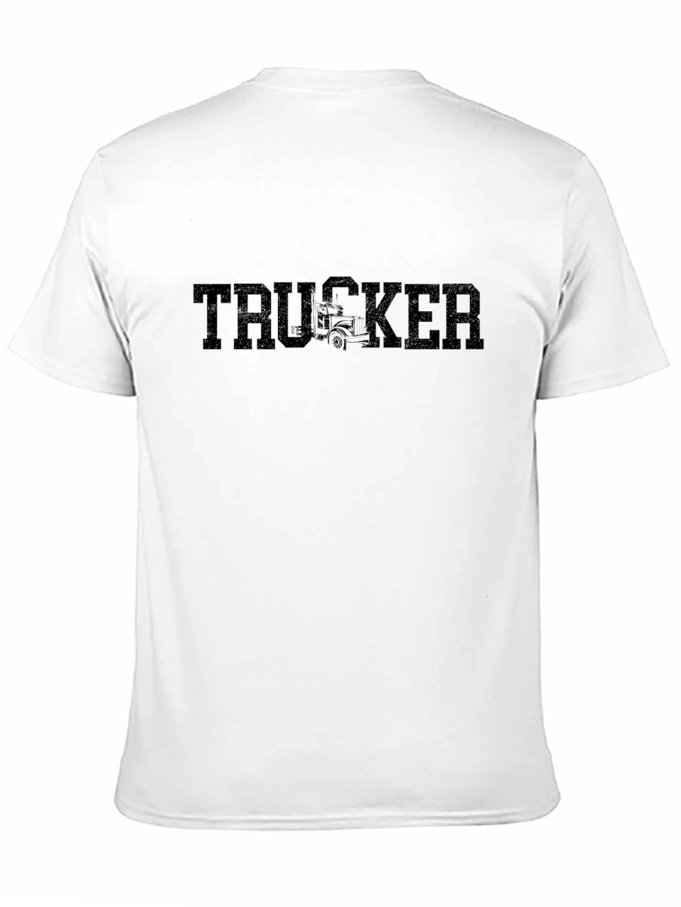 Trucker Graphic Tee - Classic Black T-Shirt
