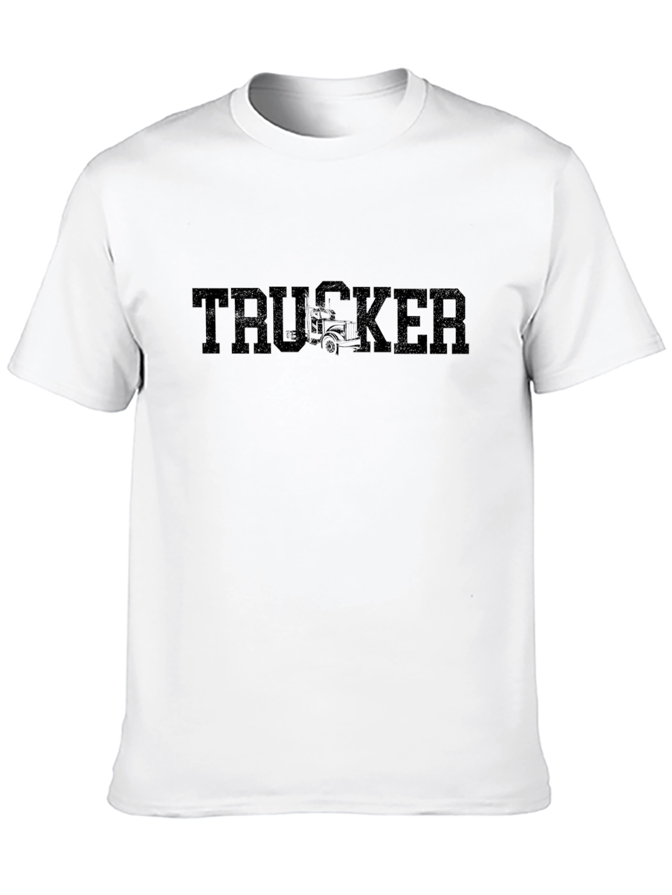 Trucker Graphic Tee - Classic Black T-Shirt