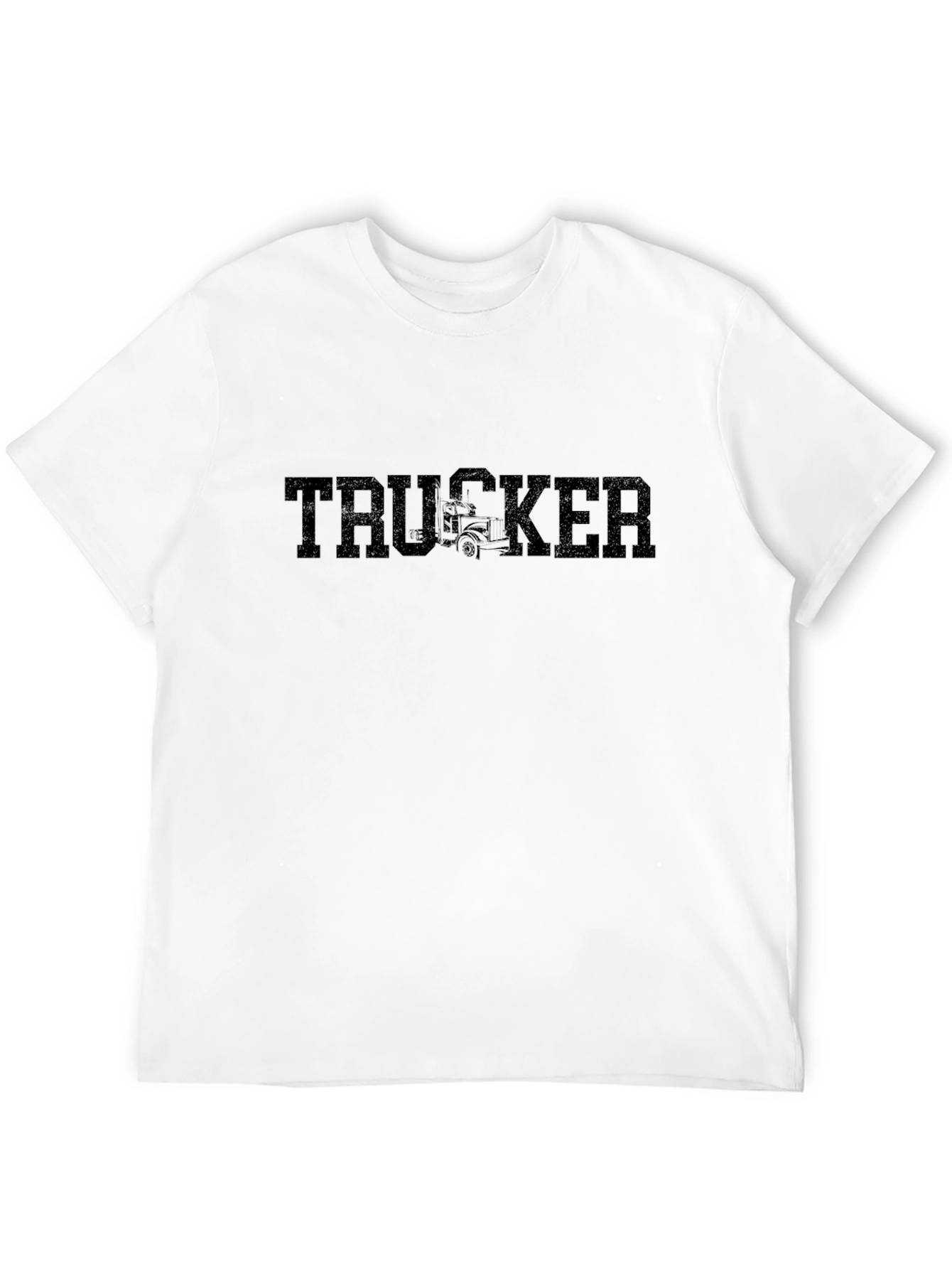 Trucker Graphic Tee - Classic Black T-Shirt