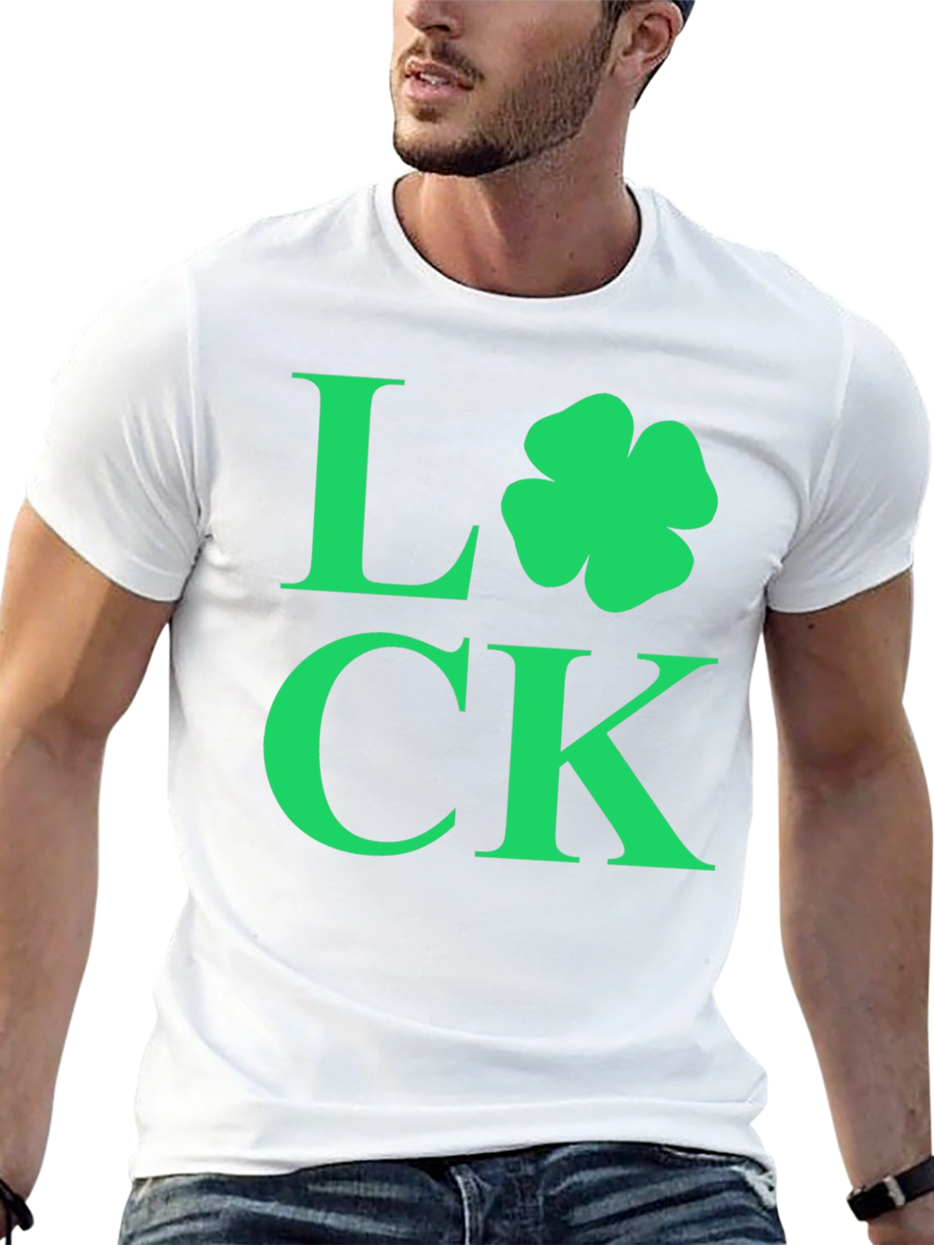 Lucky St. Patricks Day Graphic Tee