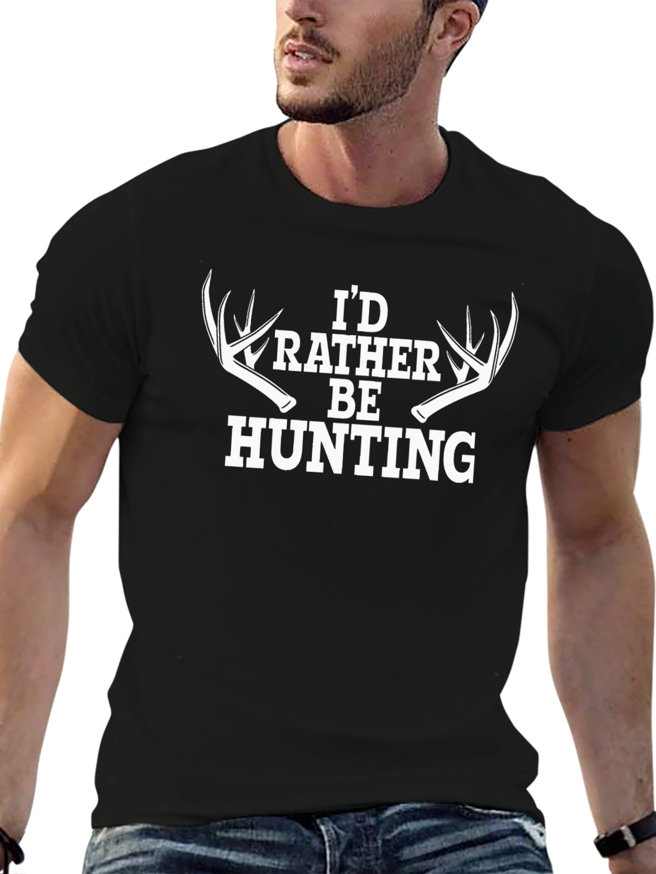 Id Rather Be Hunting T-Shirt