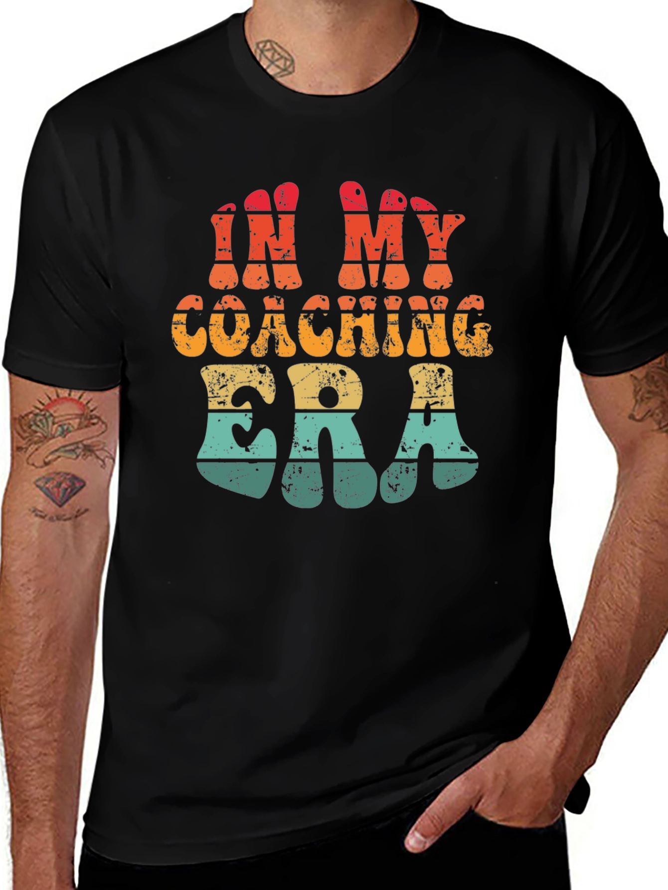In My Coaching Era Retro Graphic T-Shirt