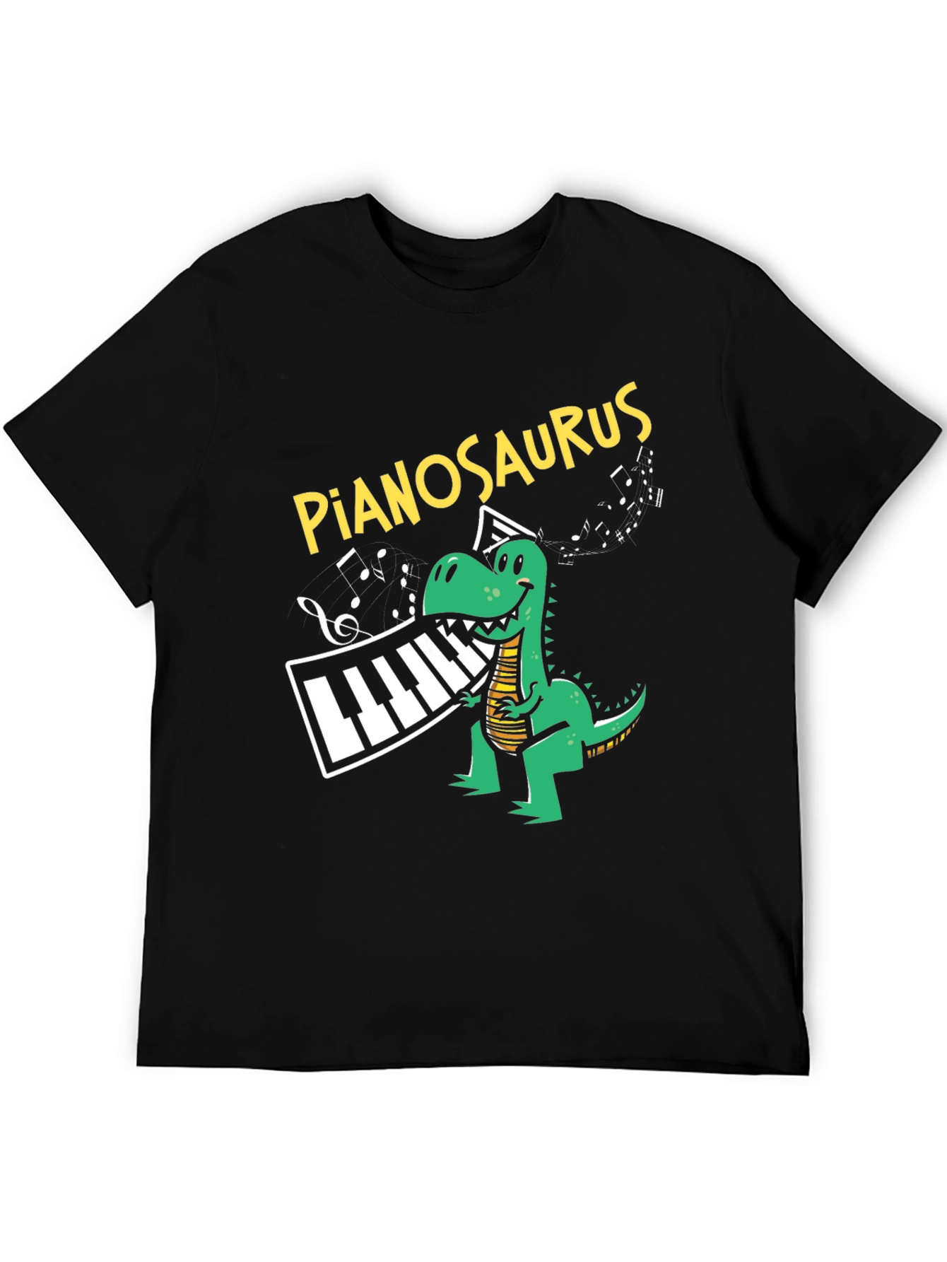Pianosaurus T-Shirt - Musician Dinosaur Tee