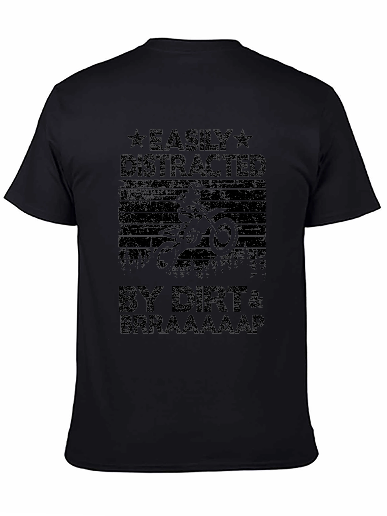 Easily Distracted By Dirt Bike T-Shirt