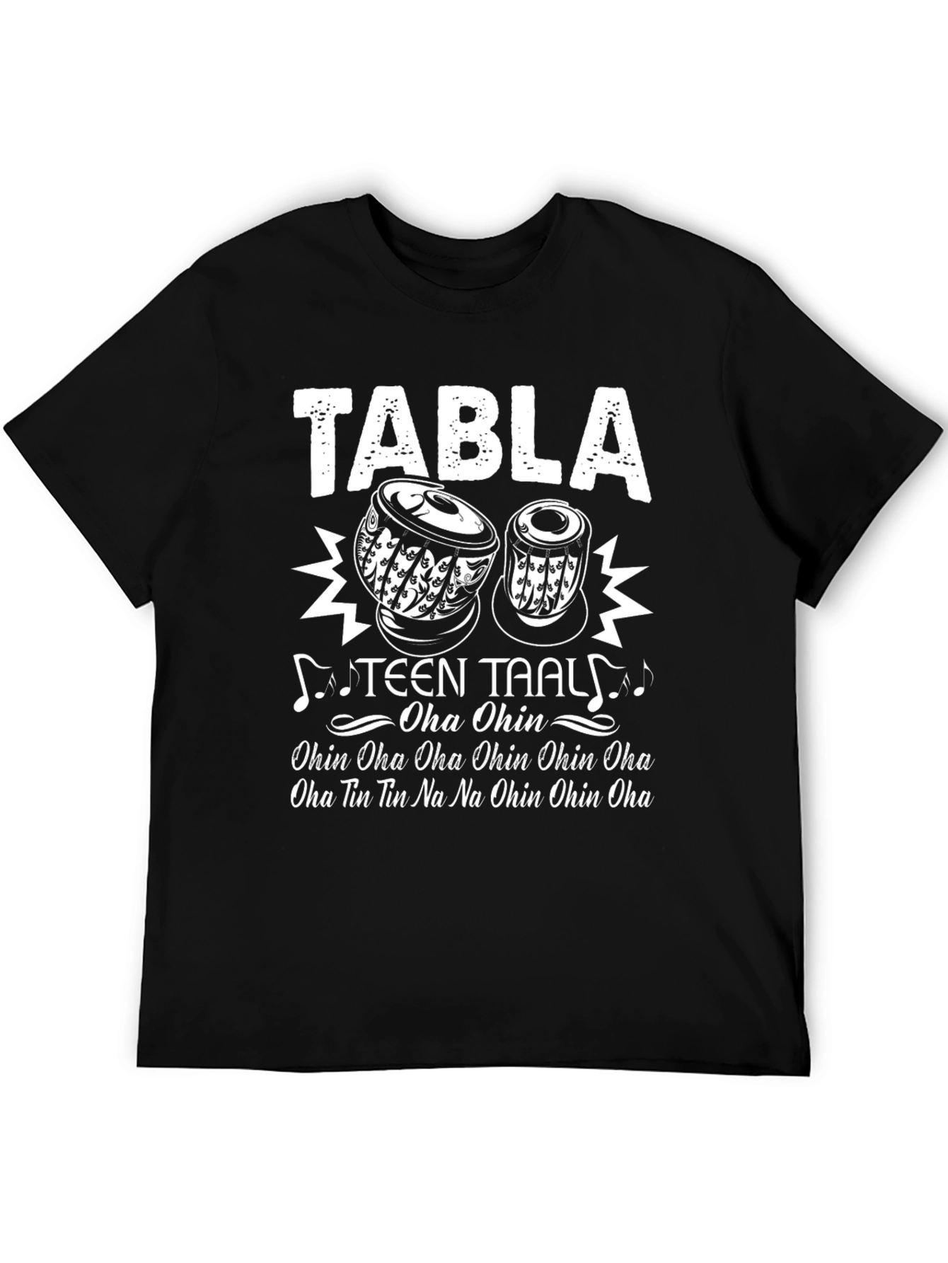 Tabla Music Graphic T-Shirt