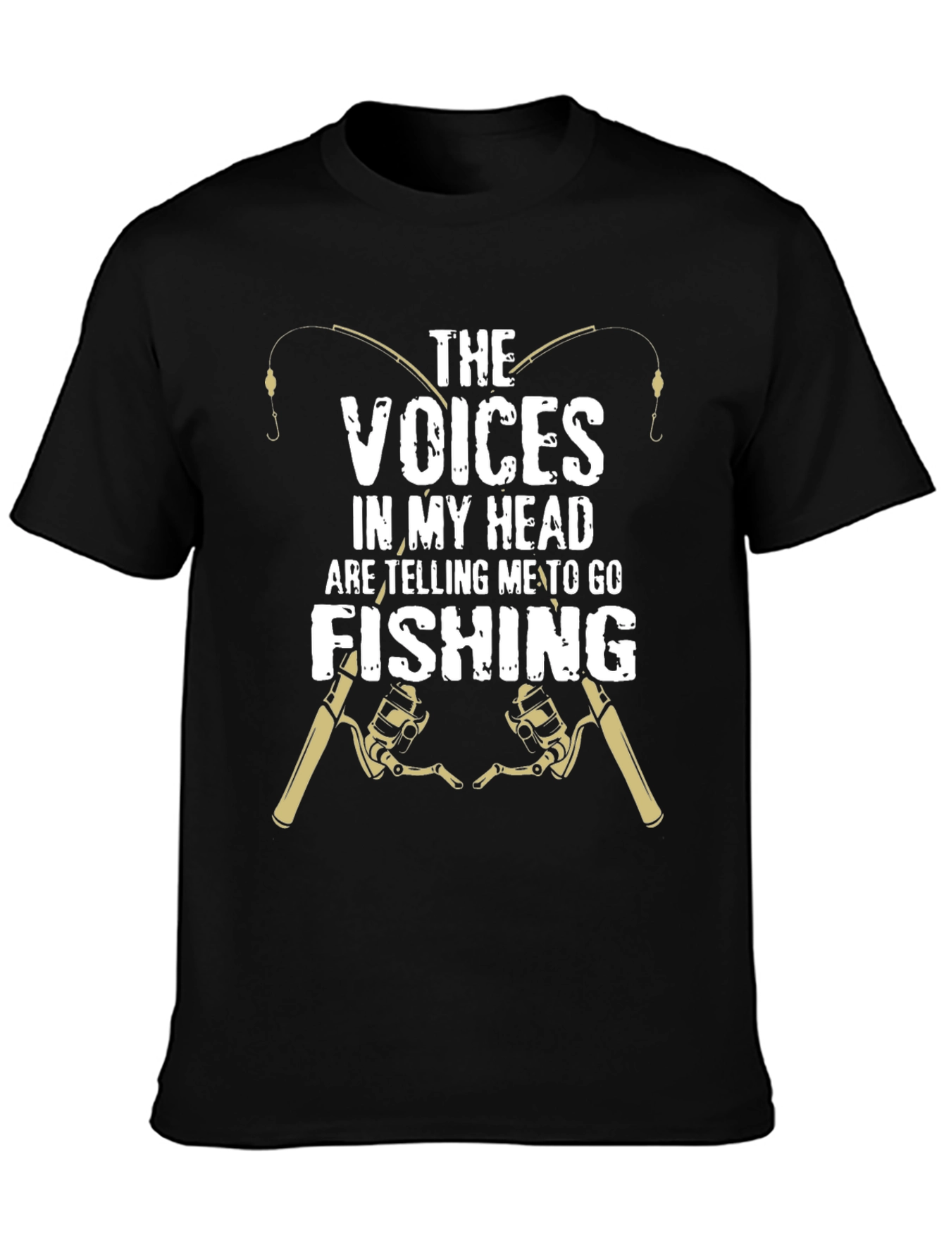Fishing T-Shirt: Voices in My Head