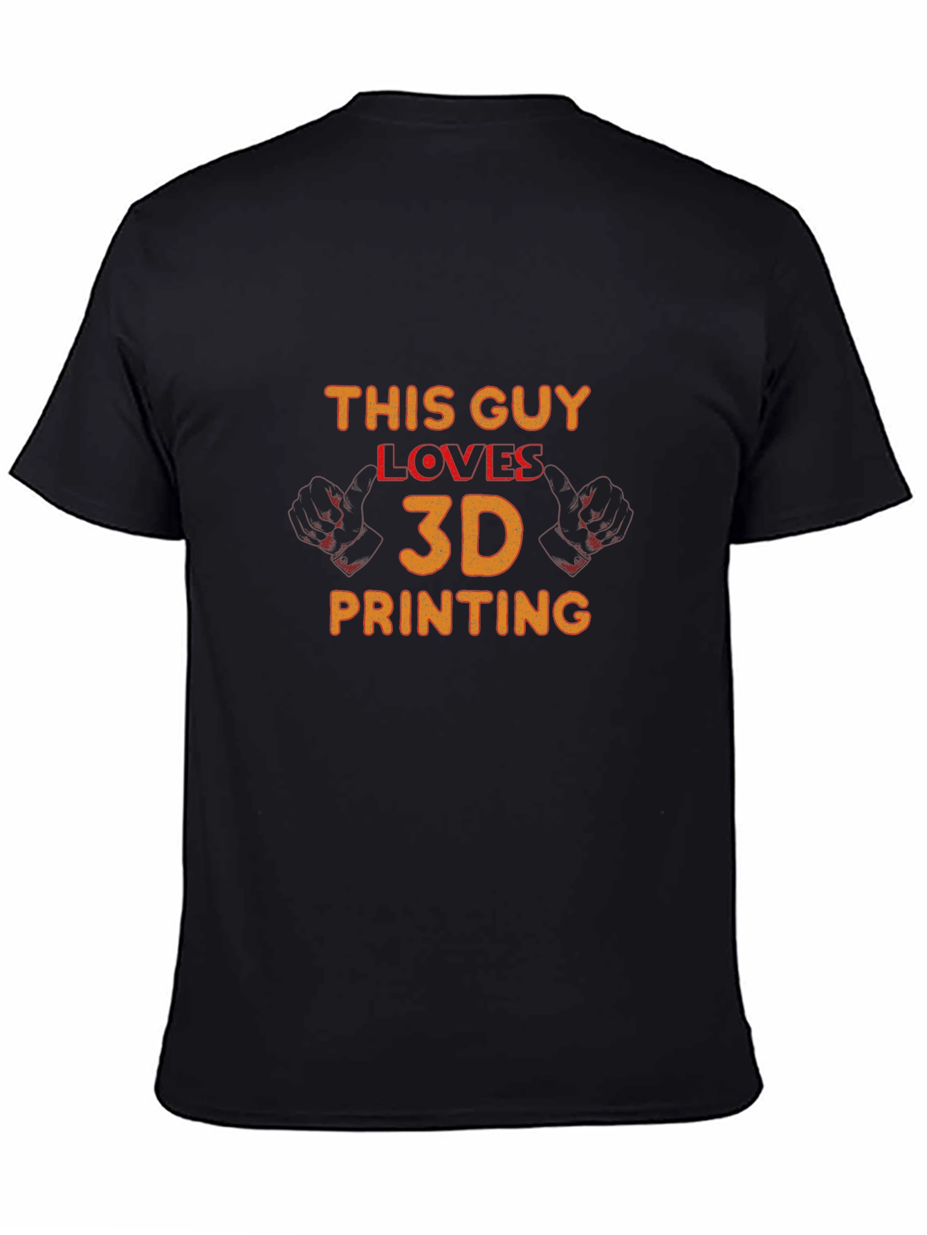 3D Printing Lovers Tee - Black