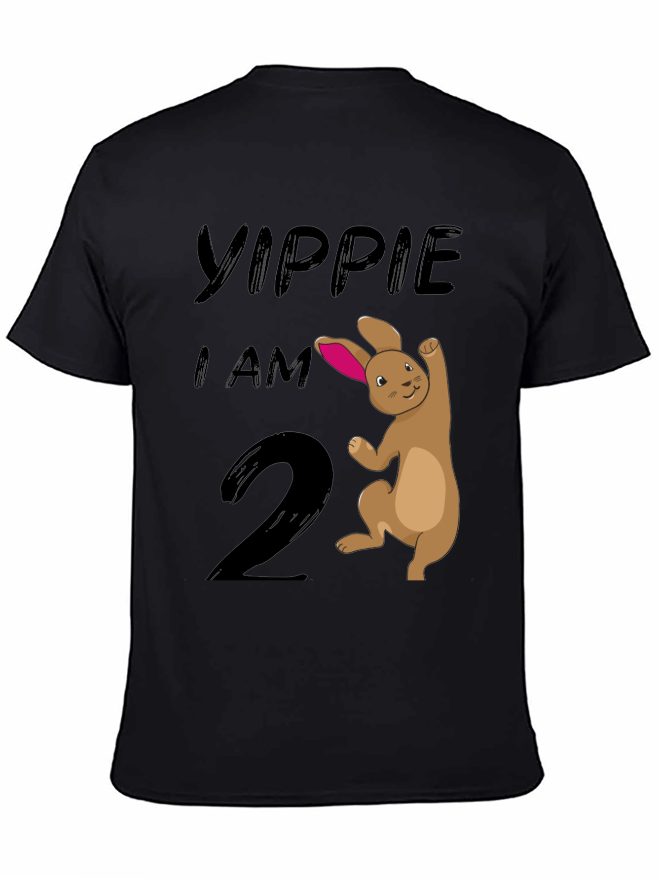 Yippie I Am 2nd Birthday Bunny T-Shirt