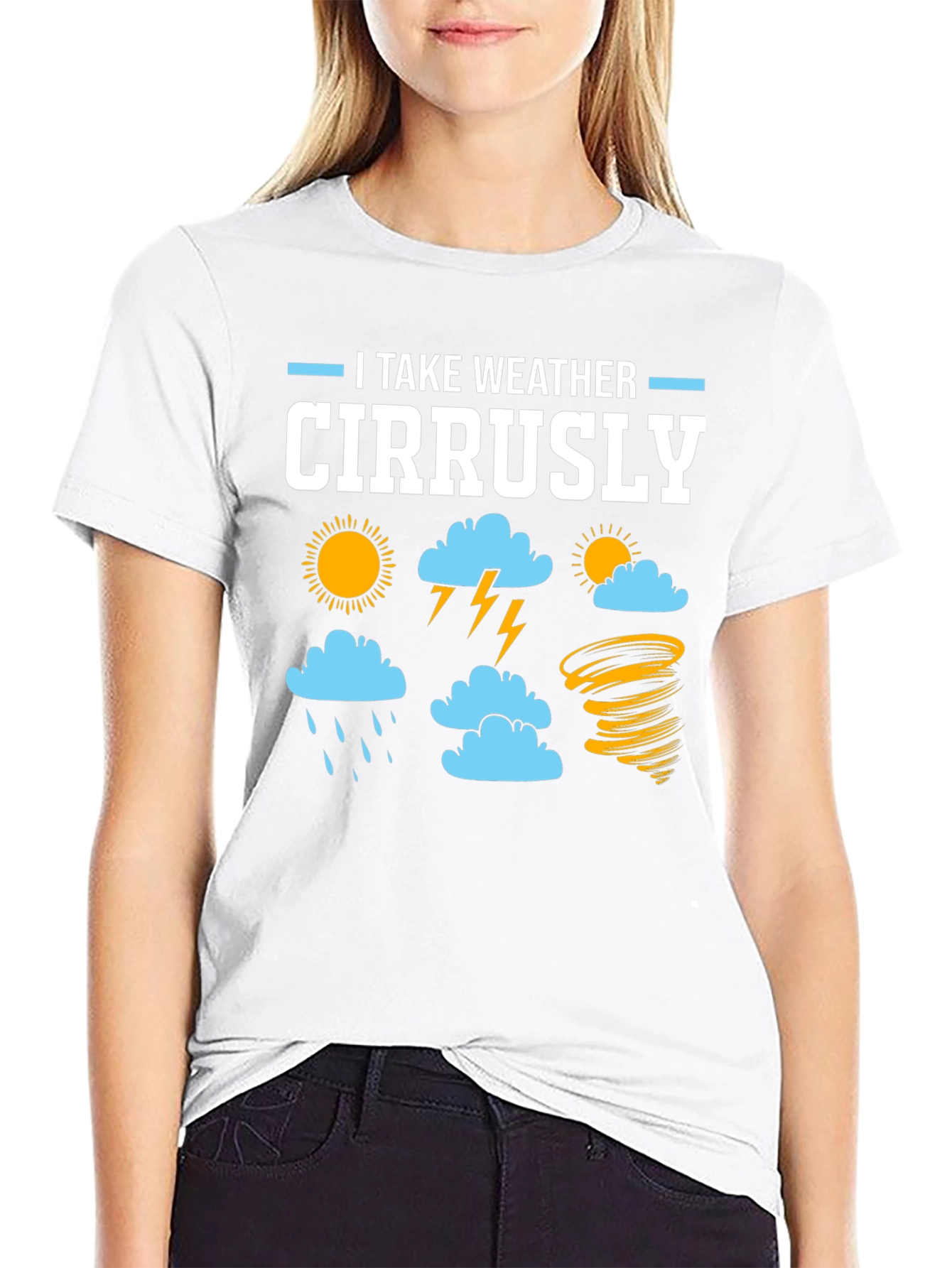 I Take Weather Cirrusly Graphic T-Shirt