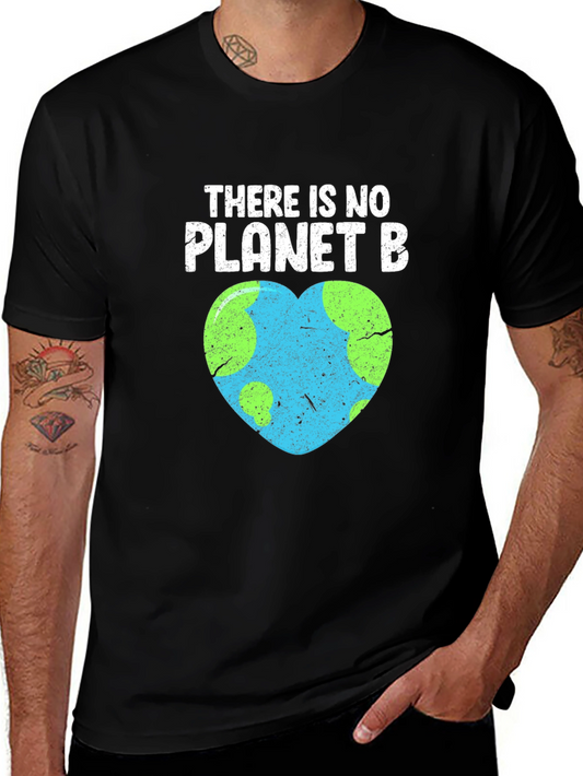 Planet B Earth Heart Graphic Tee