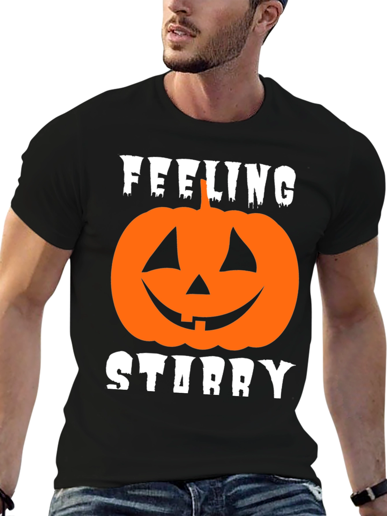 Feeling Sturry Halloween Pumpkin T-Shirt