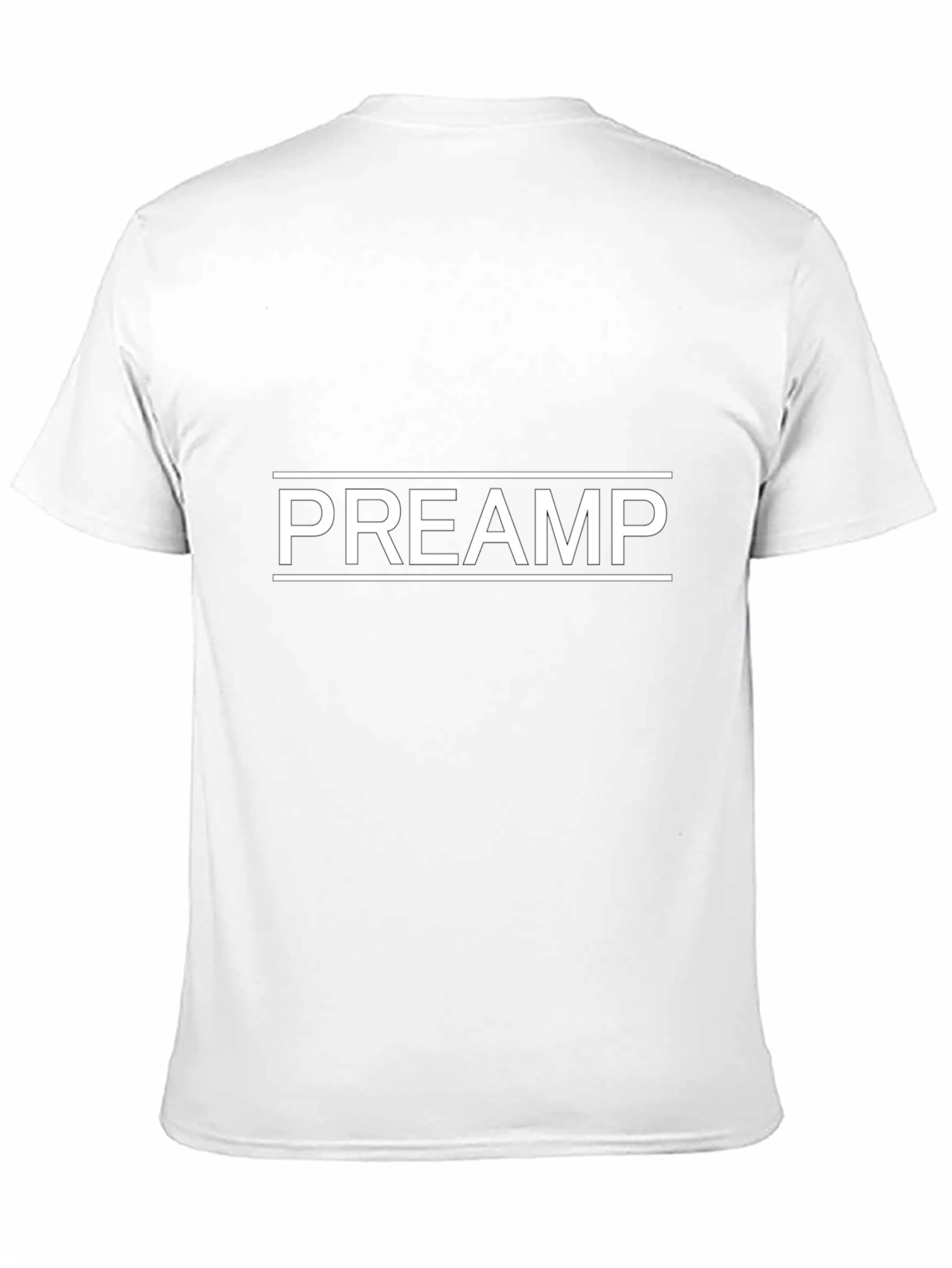 PREAMP Graphic T-Shirt - Classic Black Tee