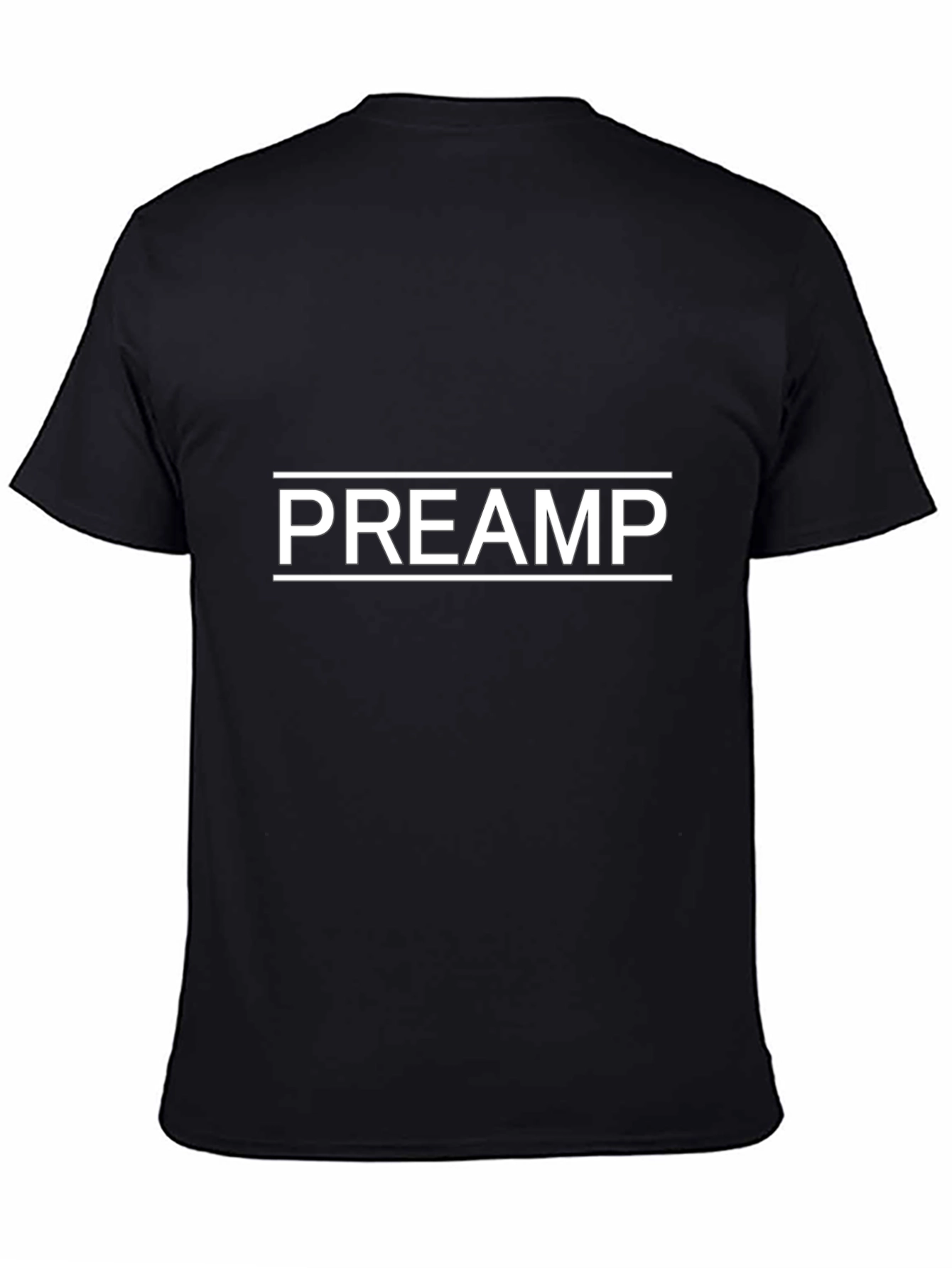 PREAMP Graphic T-Shirt - Classic Black Tee