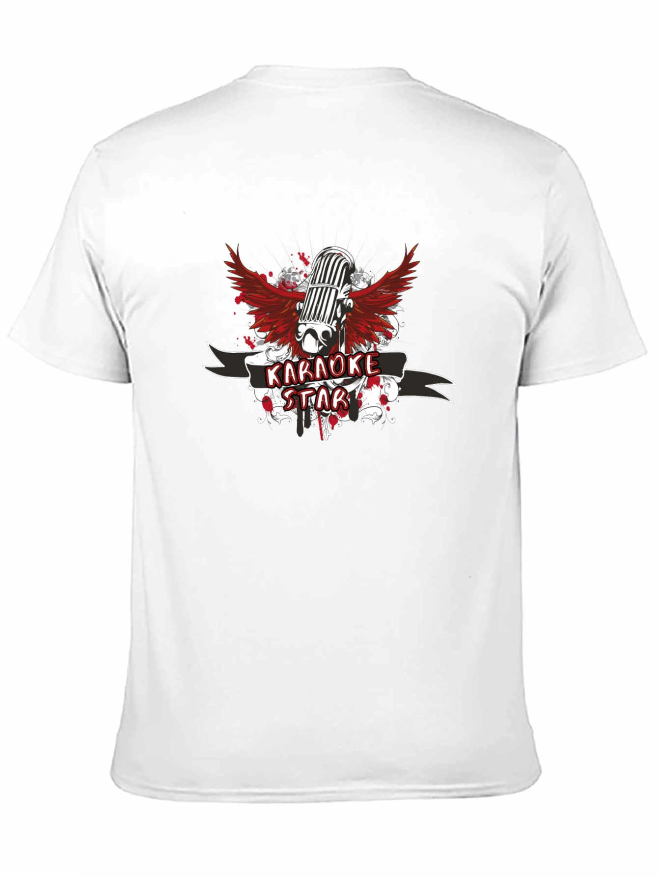 Karaoke Star T-Shirt - Mens Graphic Tee