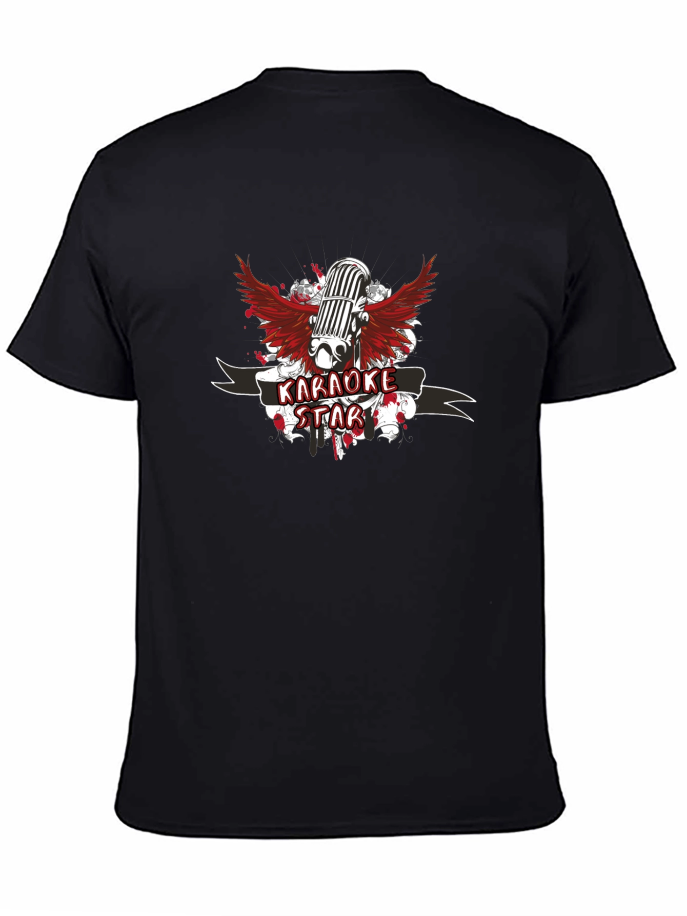 Karaoke Star T-Shirt - Mens Graphic Tee